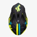 CASCO JUST1 J39 STORM BLUE FLUO YELLOW BLACK XXL