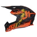 CASCO JUST1 J39 STORM ORANGE SAND BLACK L