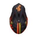 CASCO JUST1 J39 STORM ORANGE SAND BLACK XL