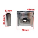 KIT CILINDRO + PISTON HONDA C100 BIZ STD