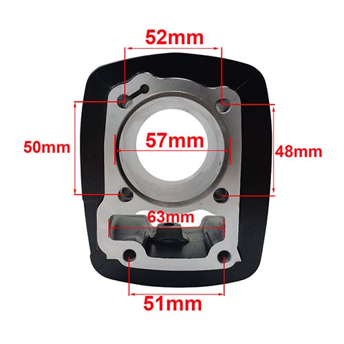 KIT CILINDRO + PISTON HONDA CBF125 TWISTER STD