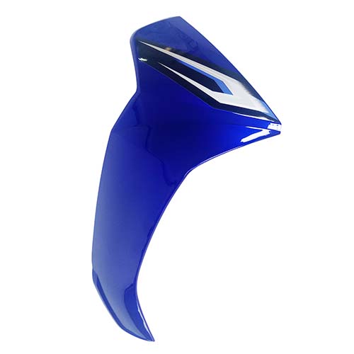 CUBRE PIERNA EXTERIOR YAMAHA NEW CRYPTON 110 AZUL LADO DERECHO MTC