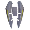 CACHA BAJO ASIENTO + UNION COLIN MOTOMEL NEW S2 150 TUBULAR GRIS (3PCS) OEM