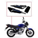 CACHA BAJO ASIENTO + UNION COLIN MOTOMEL NEW S2 150 TUBULAR AZUL (3PCS) OEM