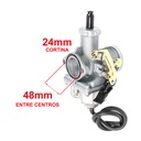 CARBURADOR MOTOMEL DAKAR 200 COMPLETO S/BOMBA REPCOR (J98CDS)