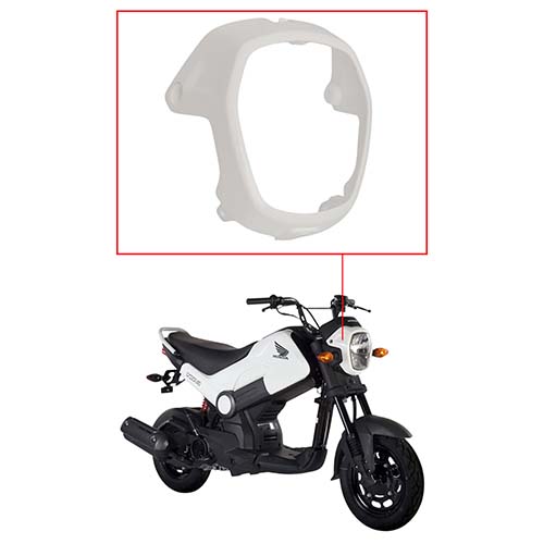 CUBRE OPTICA HONDA NAVI 110 BLANCO MTC