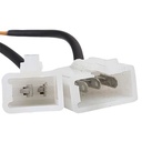 FAROL DEL. (OPTICA) GILERA SMASH 110 (GIROS TRANSPARENTES) MTC EXCLU