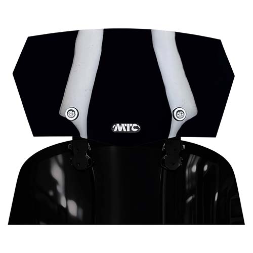 DEFLECTOR DE PARABRISAS NEGRO UNIVERSAL CON SOPORTE PHANTOM MTC (NAC)