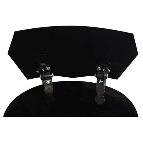 DEFLECTOR DE PARABRISAS NEGRO UNIVERSAL CON SOPORTE PHANTOM MTC (NAC)