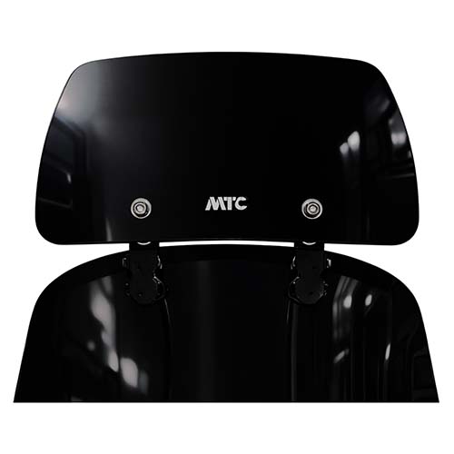 DEFLECTOR DE PARABRISAS NEGRO UNIVERSAL CON SOPORTE EDGE PRO MTC (NAC)