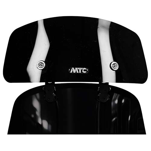 DEFLECTOR DE PARABRISAS NEGRO UNIVERSAL CON SOPORTE EDGE MTC (NAC)
