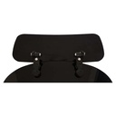 DEFLECTOR DE PARABRISAS NEGRO UNIVERSAL CON SOPORTE EDGE MTC (NAC)