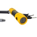 TRABA U CON ALARMA 8268 120DB 10cmX25.8cm + SOPORTE ONGUARD