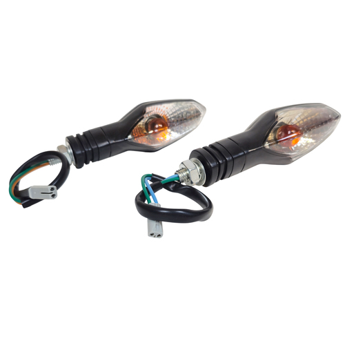 FAROL GIRO BAJAJ ROUSER 200NS DEL/TRAS (JGO) MTC