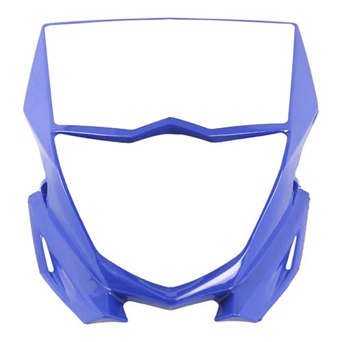 MASCARA CUBRE OPTICA YAMAHA XTZ 125 AZUL/BLANCO MTC