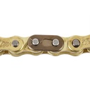 KIT TRANSMISION BAJAJ ROUSER NS160 (45/15) 428H-134L DORADA DOBLE DISCO STD