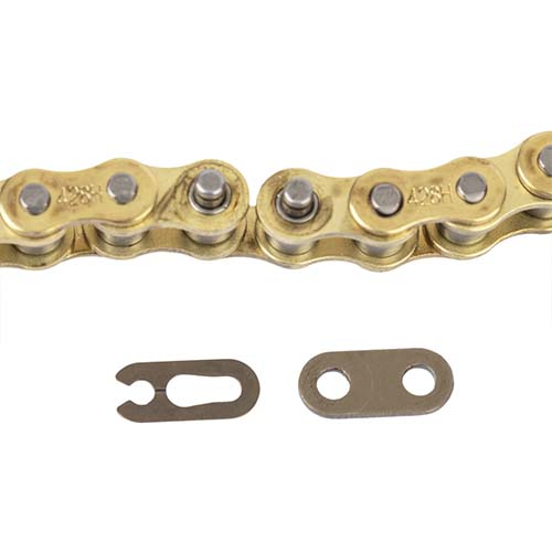 KIT TRANSMISION BAJAJ ROUSER NS160 (45/15) 428H-134L DORADA DOBLE DISCO STD