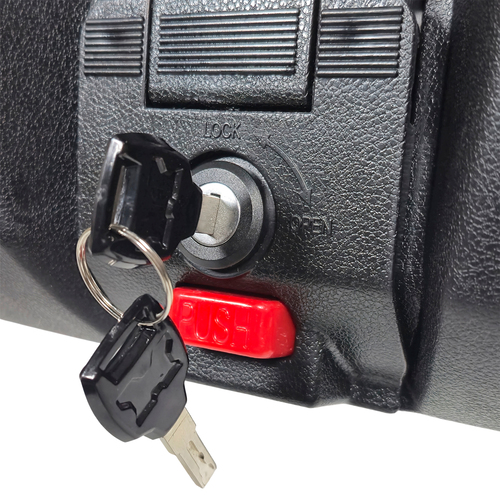 TOP CASE PORTAEQUIPAJE MEDIANO 45L 560X420X310 (NEGRO) 20250316-698 STD