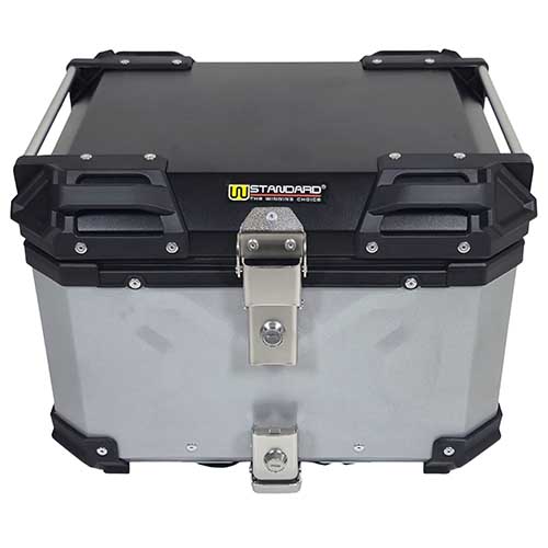 TOP CASE PORTAEQUIPAJE MEDIANO 45L 435X355X320 (PLATEADO) 20250316-45 STD