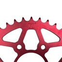 CORONA (SOLA) DE TRANSMISION ALUMINIO ROUSER 200NS ROJO 520-37T STD EXCLU