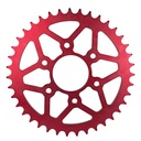 CORONA (SOLA) DE TRANSMISION ALUMINIO ROUSER 200NS ROJO 520-39T STD EXCLU