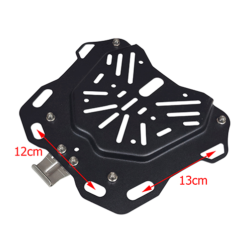 TOP CASE PORTAEQUIPAJE MEDIANO 45L 43,5X35,5X32 ALUMINIO (NEGRO) STD