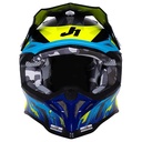 CASCO JUST1 J39 REVO BLUE FLUO YELLOW BLACK GLOSS XL