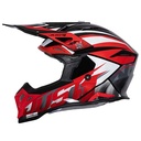 CASCO JUST1 J39 REVO RED WHITE BLACK GLOSS L