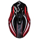 CASCO JUST1 J39 REVO RED WHITE BLACK GLOSS M