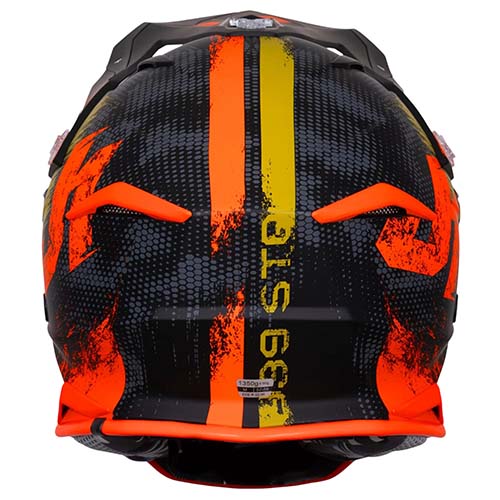CASCO JUST1 J39 STORM ORANGE SAND BLACK M