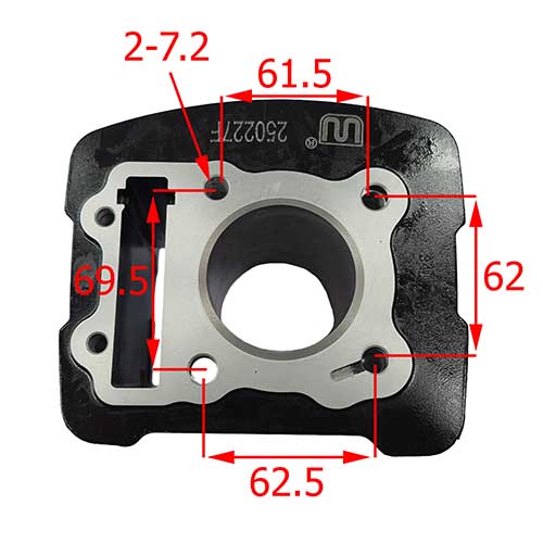 KIT CILINDRO + PISTON SUZUKI GIXXER 150 (56mm) STD