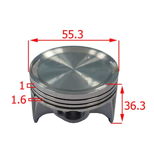 KIT CILINDRO + PISTON SUZUKI GIXXER 150 (56mm) STD