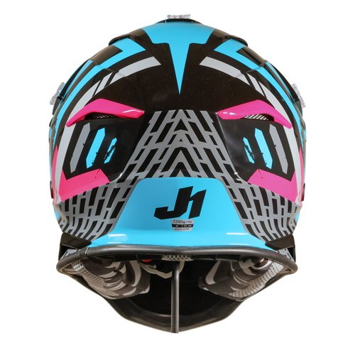 CASCO JUST1 J39 MARSHALL TEAL/BLACK/PINK MATT M