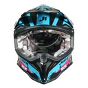 CASCO JUST1 J39 MARSHALL TEAL/BLACK/PINK MATT XXL