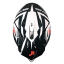 CASCO JUST1 J39 MARSHALL WHITE/RED/BLACK GLOSS XXL