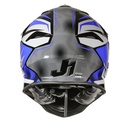 CASCO JUST1 J39 REVO GREY/BLUE/BLACK GLOSS L