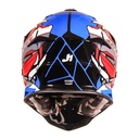 CASCO JUST1 J39 SUPPRESSOR RED/BLUE/BLACK GLOSS XL