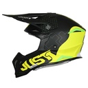 CASCO JUST1 J39 XENO FLUO YELLOW/BLACK MATT S