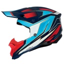 CASCO JUST1 J40 SPEED RED/WHITE/BLUE GLOSS S