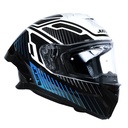 CASCO JUST1 J-STR TACTICAL BLUE/WHITE GLOSS XL