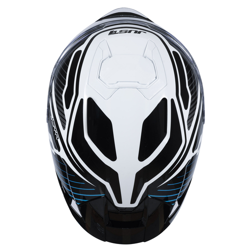CASCO JUST1 J-STR TACTICAL BLUE/WHITE GLOSS XL