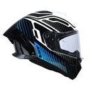 CASCO JUST1 J-STR TACTICAL BLUE/WHITE GLOSS XXL