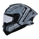 CASCO JUST1 J-STR UNION BLACK/GREY MATT L
