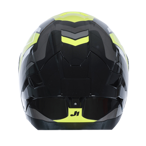 CASCO JUST1 J-STR UNION BLACK/YELLOW GLOSS M