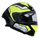 CASCO JUST1 J-STR UNION BLACK/YELLOW GLOSS XXL