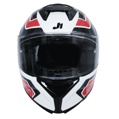 CASCO JUST1 J-STR UNION RED/WHITE GLOSS L