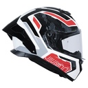 CASCO JUST1 J-STR UNION RED/WHITE GLOSS XL