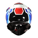 CASCO JUST1 J34 PRO GLOBE BLUE/RED/WHITE GLOSS M