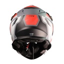 CASCO JUST1 J34 PRO GLOBE FLUO RED/BLACK MATT L