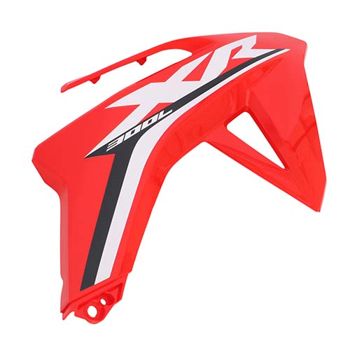CACHA TANQUE HONDA XR300L TORNADO (2025+) ROJO LADO DERECHO MTC